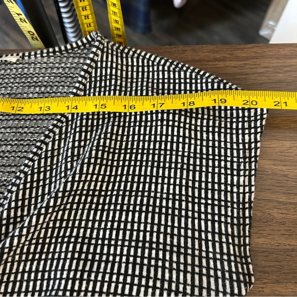 Caution To The Wind Monochrome Checkered Jumpsuit - Picture 5 of 10